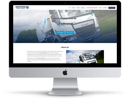 westpark motors mockup